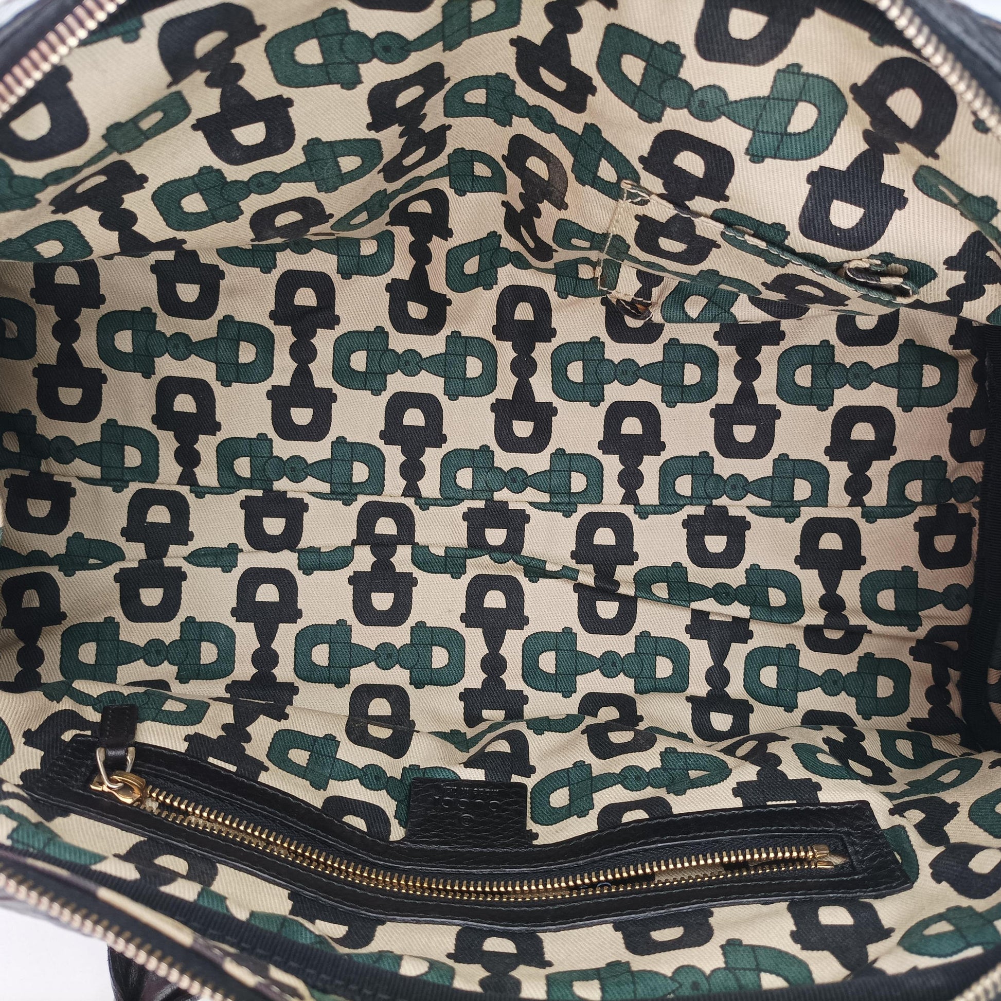 Guccissima Mini Boston Bag Black Leather 181508 E1481457グッチシマ ミニボストン ブラック レザー 181508 E1481457
