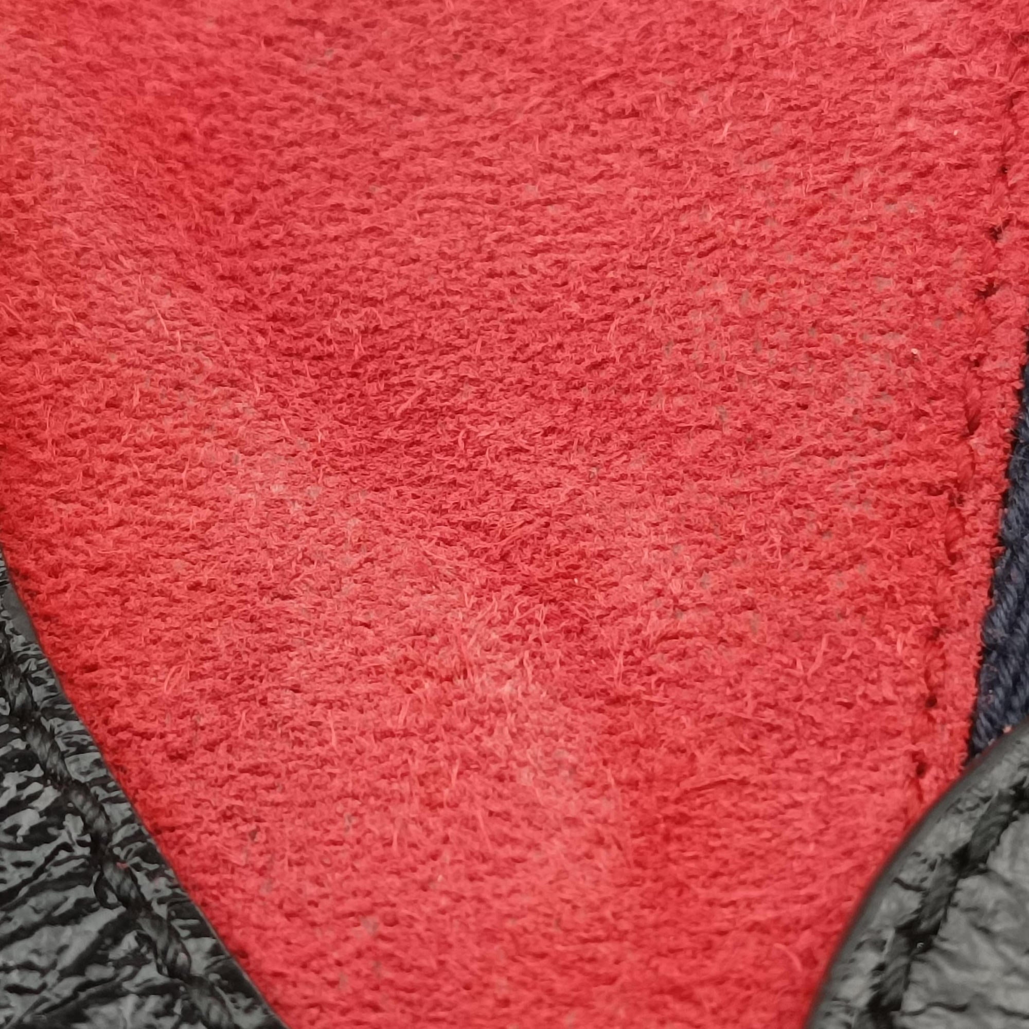 Pre-owned Gucci Ophidia Red×black Suede×Patent 550618 shoulderbag | stylenewstar