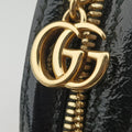 Pre-owned Gucci Ophidia Red×black Suede×Patent 550618 shoulderbag | stylenewstar