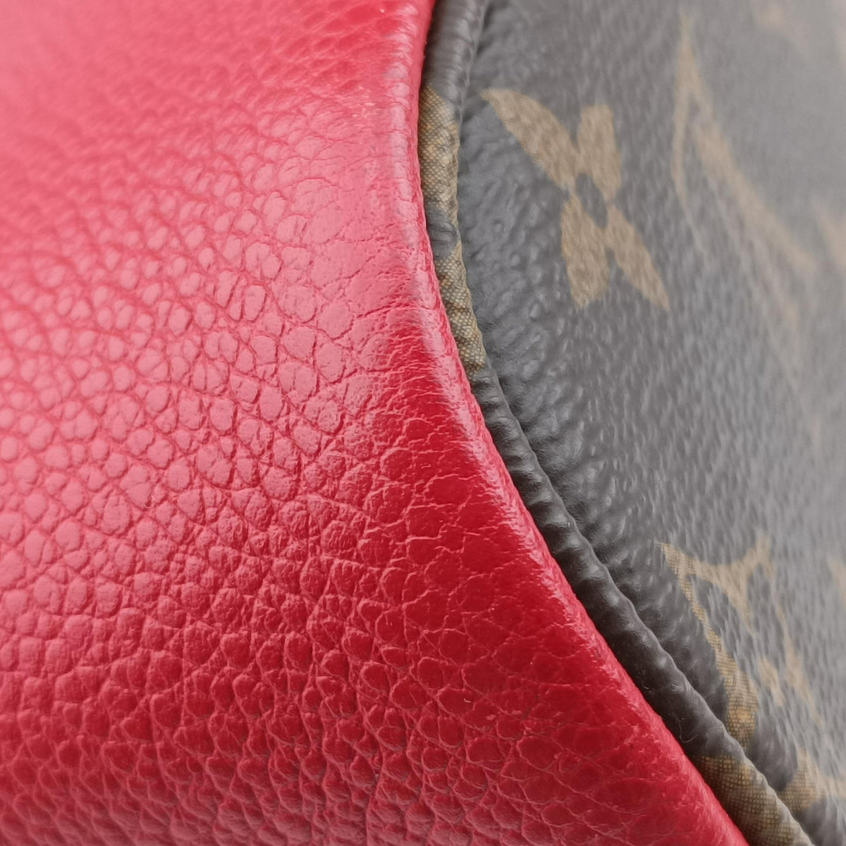 FLANDRIN Brown×CERISE Monogram Canvas×calf leather M41596 DU3186フランドリン モノグラム/ブラウン×スリーズ モノグラムキャンバス×カーフレザー M41596 DU3186