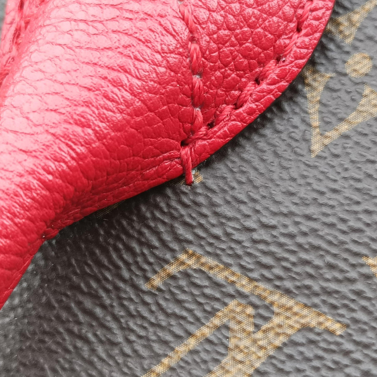 FLANDRIN Brown×CERISE Monogram Canvas×calf leather M41596 DU3186フランドリン モノグラム/ブラウン×スリーズ モノグラムキャンバス×カーフレザー M41596 DU3186