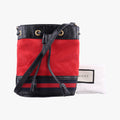 Ophidia Red×black Suede×Patent 550620 D026519024オフィディア レッド×ブラック スエード×パテント 550620 D026519024