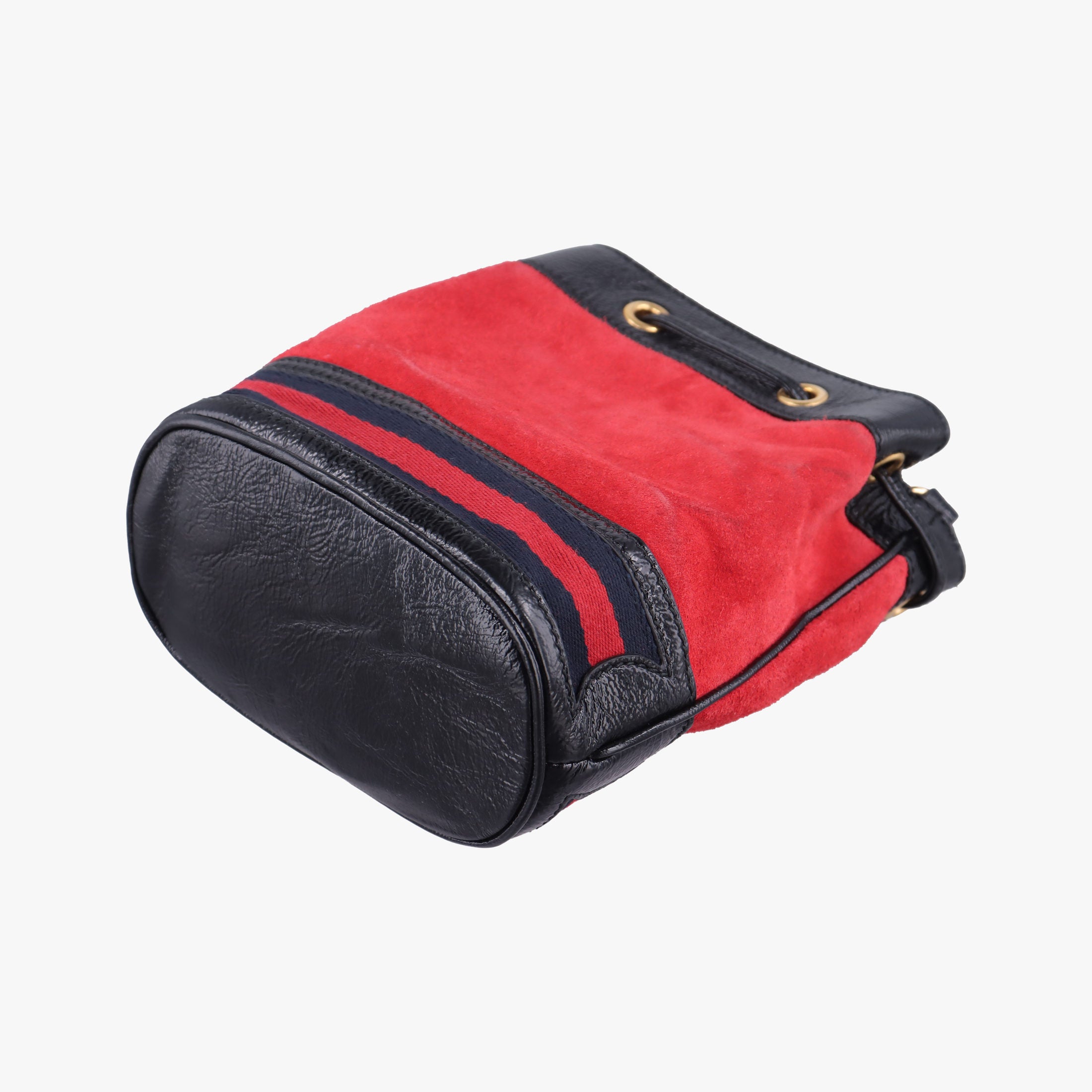 Ophidia Red×black Suede×Patent 550620 D026519024オフィディア レッド×ブラック スエード×パテント 550620 D026519024