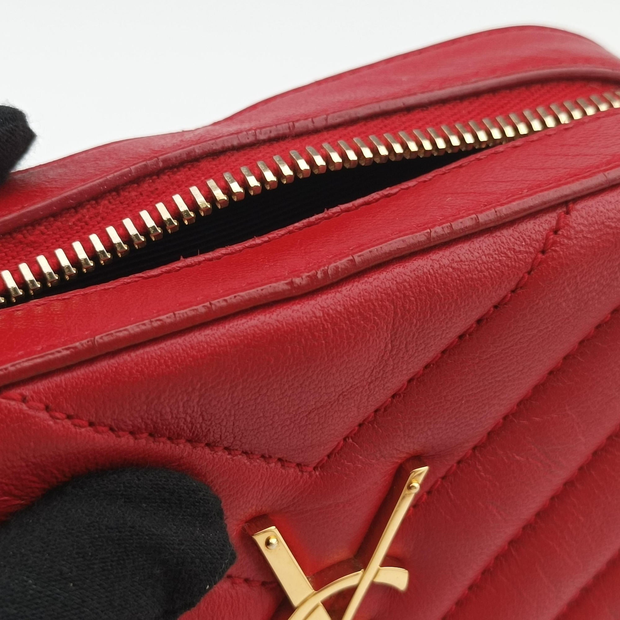 LOU camera Red Leather 395793 GNR395793.0415ルー カメラ レッド レザー 395793 GNR395793.0415