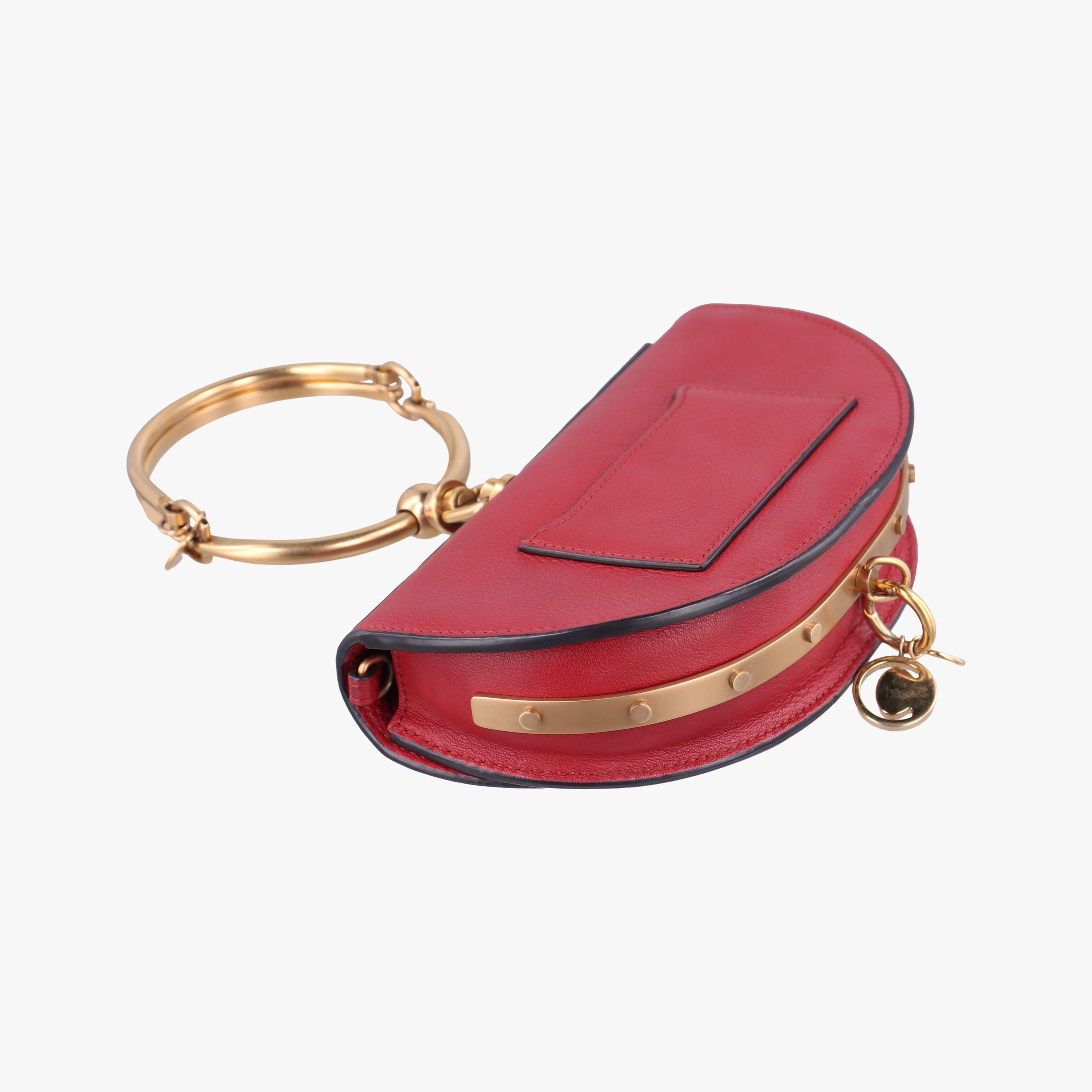 Nile Minaudiere Red Leather 02-18-99-65ナイル ミノディエール レッド レザー 02-18-99-65