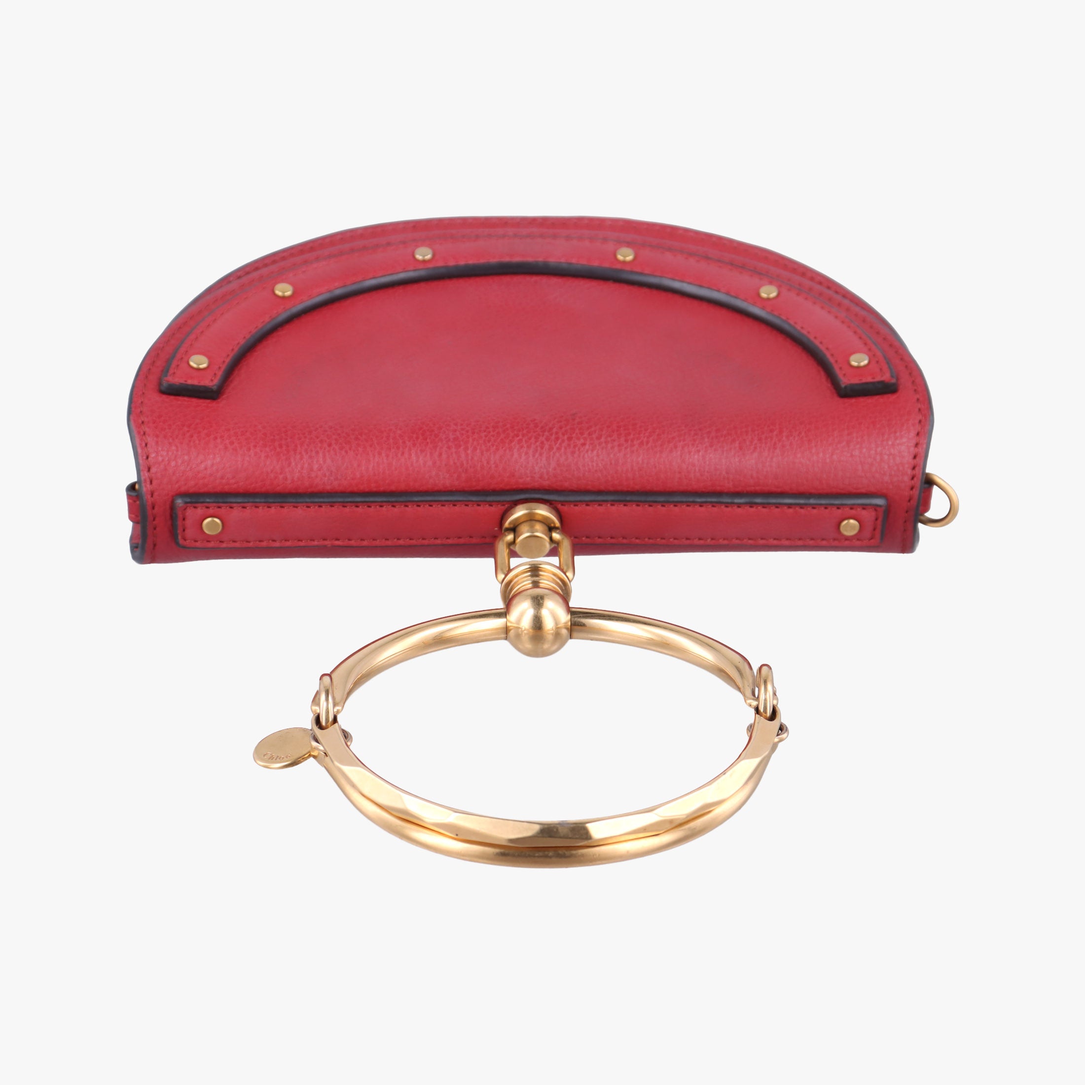 Nile Minaudiere Red Leather 02-18-99-65ナイル ミノディエール レッド レザー 02-18-99-65