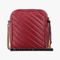 Pre-owned Gucci GG Marmont Red Leather 550155 shoulderbag | stylenewstar