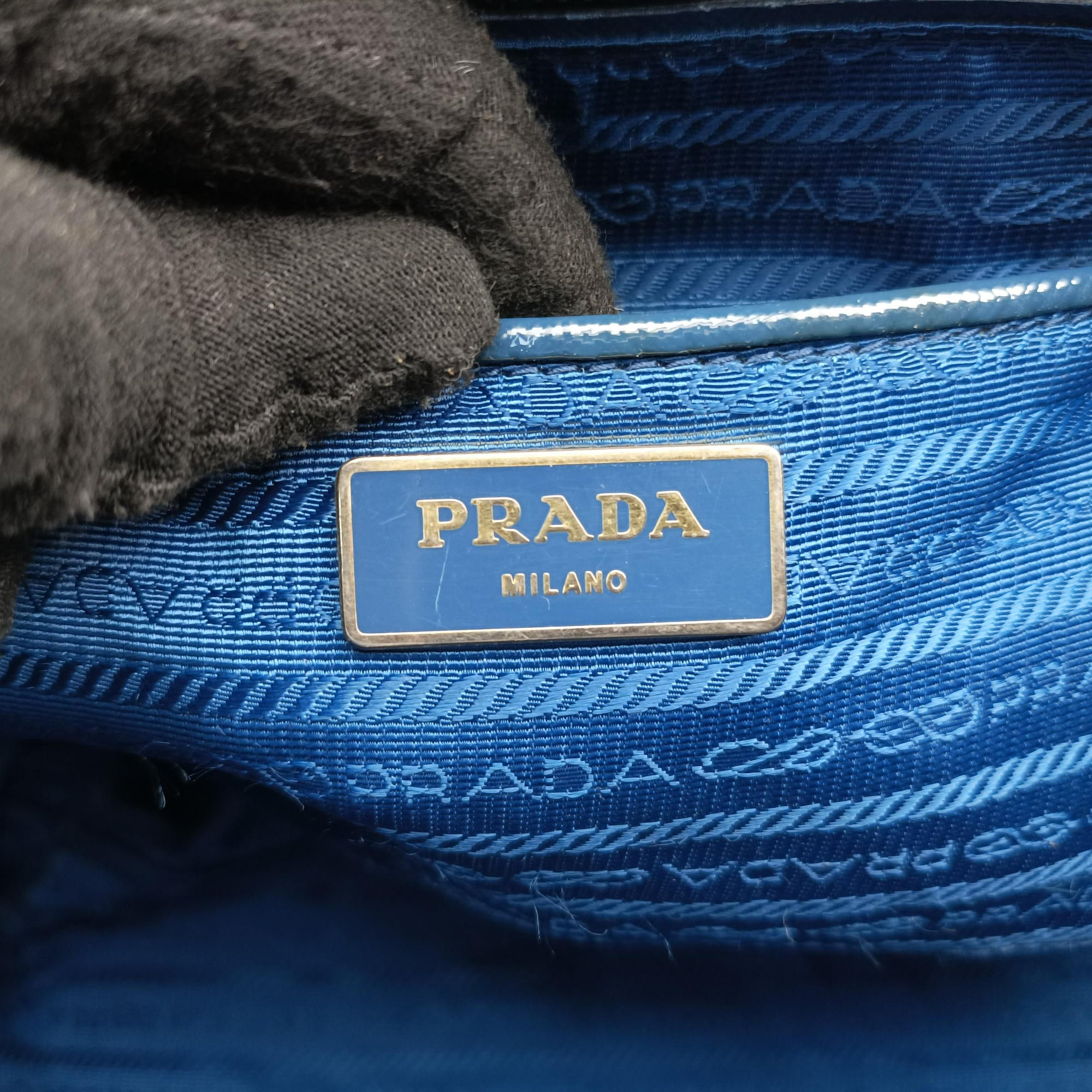 Parabole Tote Blue Patent BN2411 25パラボラトート ブルー パテント BN2411 25