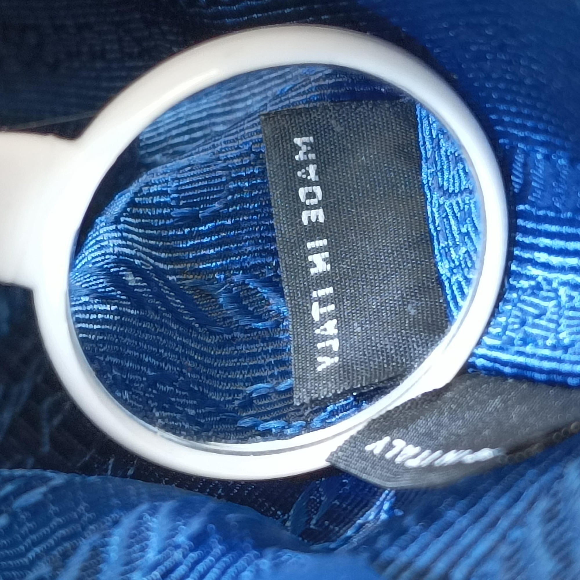 Parabole Tote Blue Patent BN2411 25パラボラトート ブルー パテント BN2411 25