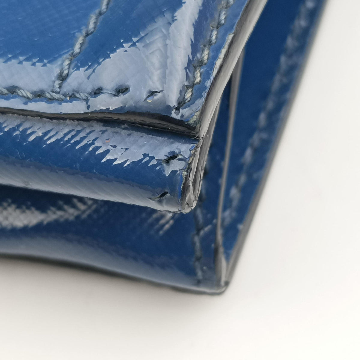 Parabole Tote Blue Patent BN2411 25パラボラトート ブルー パテント BN2411 25