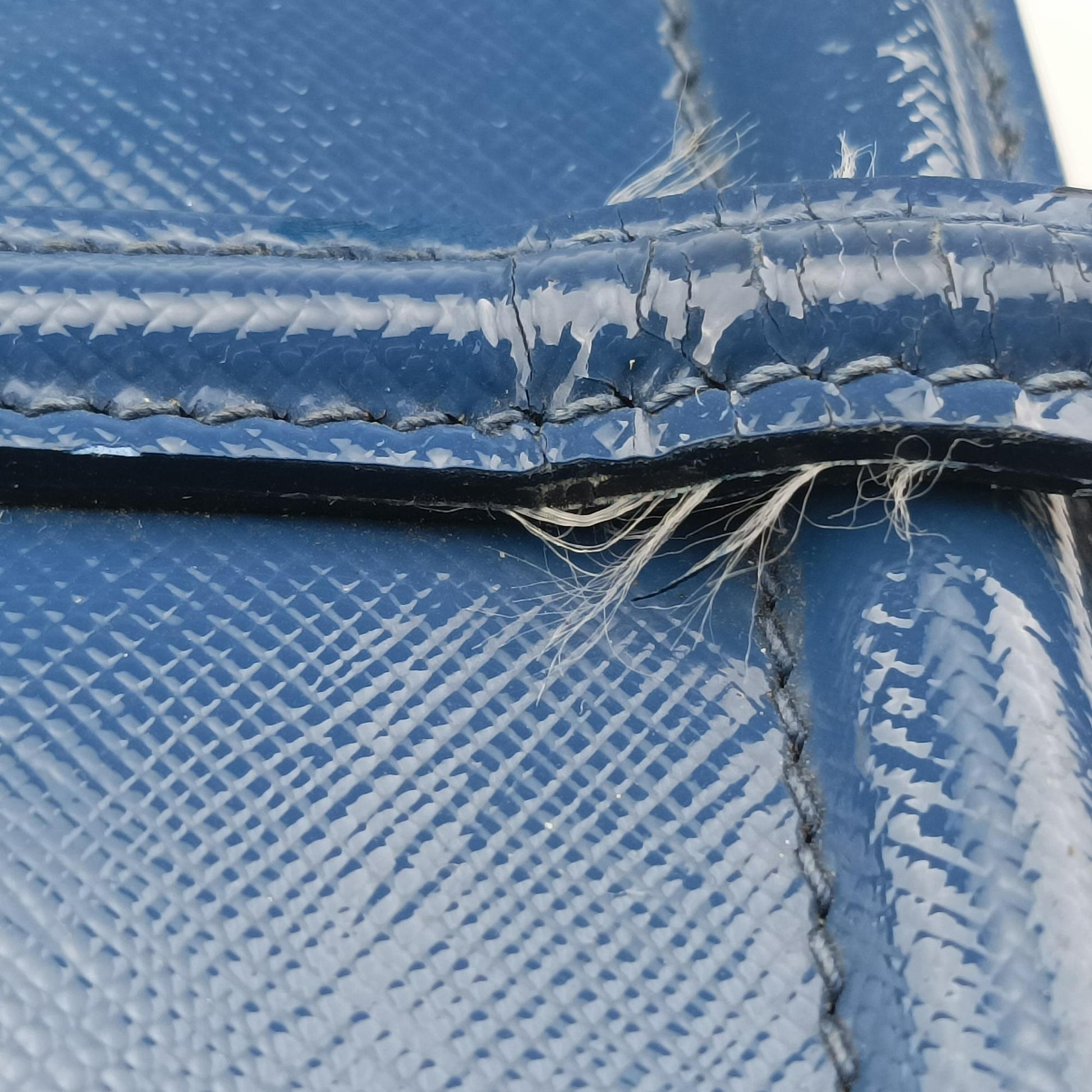 Parabole Tote Blue Patent BN2411 25パラボラトート ブルー パテント BN2411 25