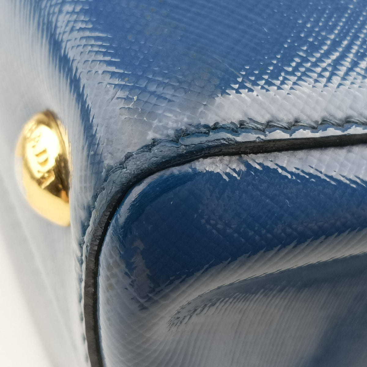 Parabole Tote Blue Patent BN2411 25パラボラトート ブルー パテント BN2411 25