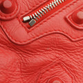 Electric Perforated Motorcycle City Orangered lambskin 300295.6565.H.528147エレクトリックペルフォレートモーターサイクルシティ オレンジレッド ラムスキン 300295.6565.H.528147