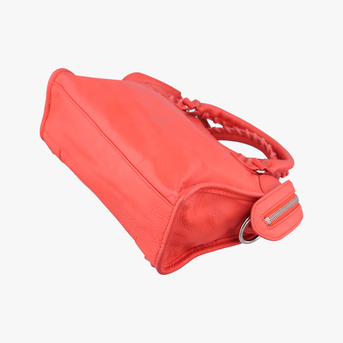 Electric Perforated Motorcycle City Orangered lambskin 300295.6565.H.528147エレクトリックペルフォレートモーターサイクルシティ オレンジレッド ラムスキン 300295.6565.H.528147