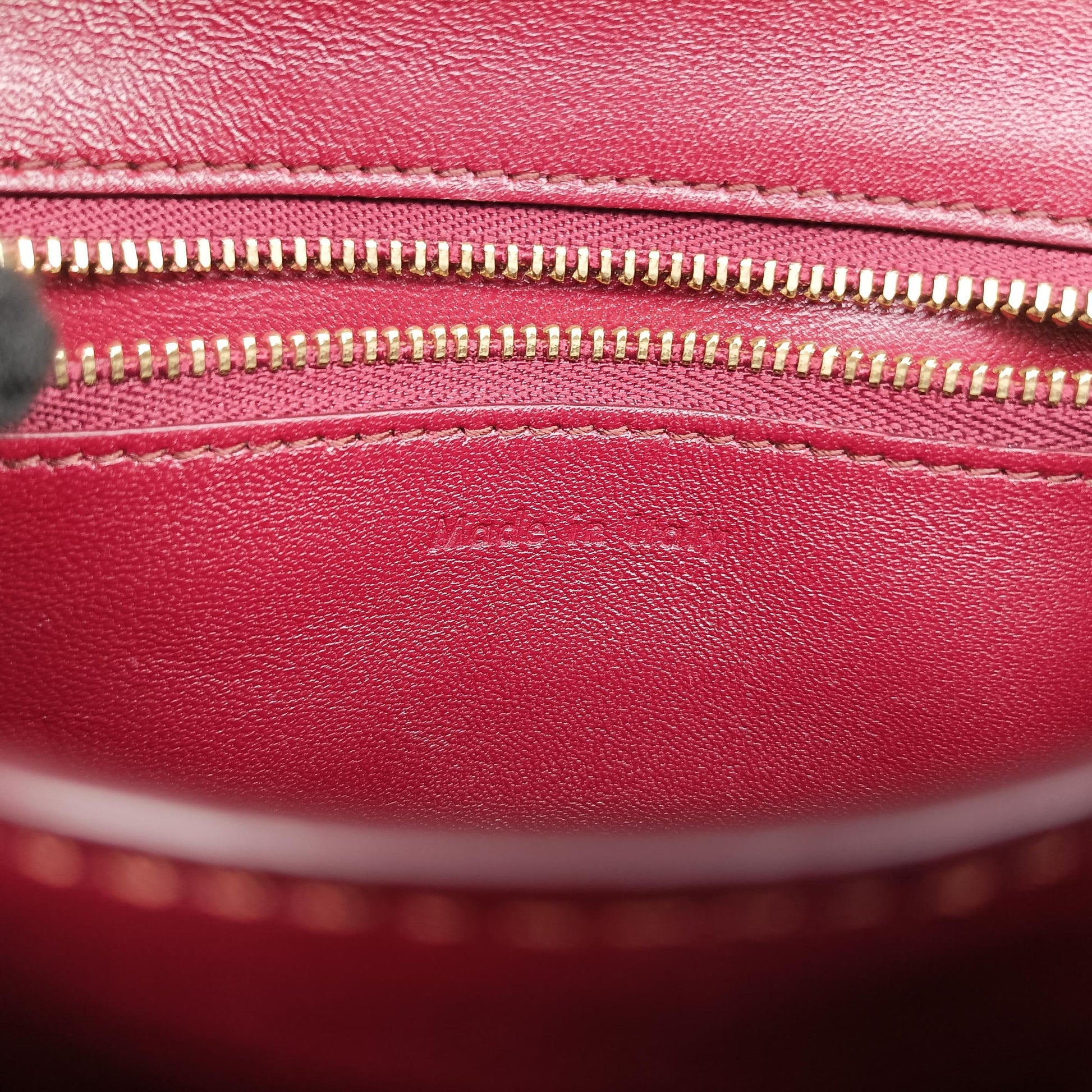 CLASSIC Burgundy Leather F-LA-2127クラシック スモール ワインレッド レザー F-LA-2127