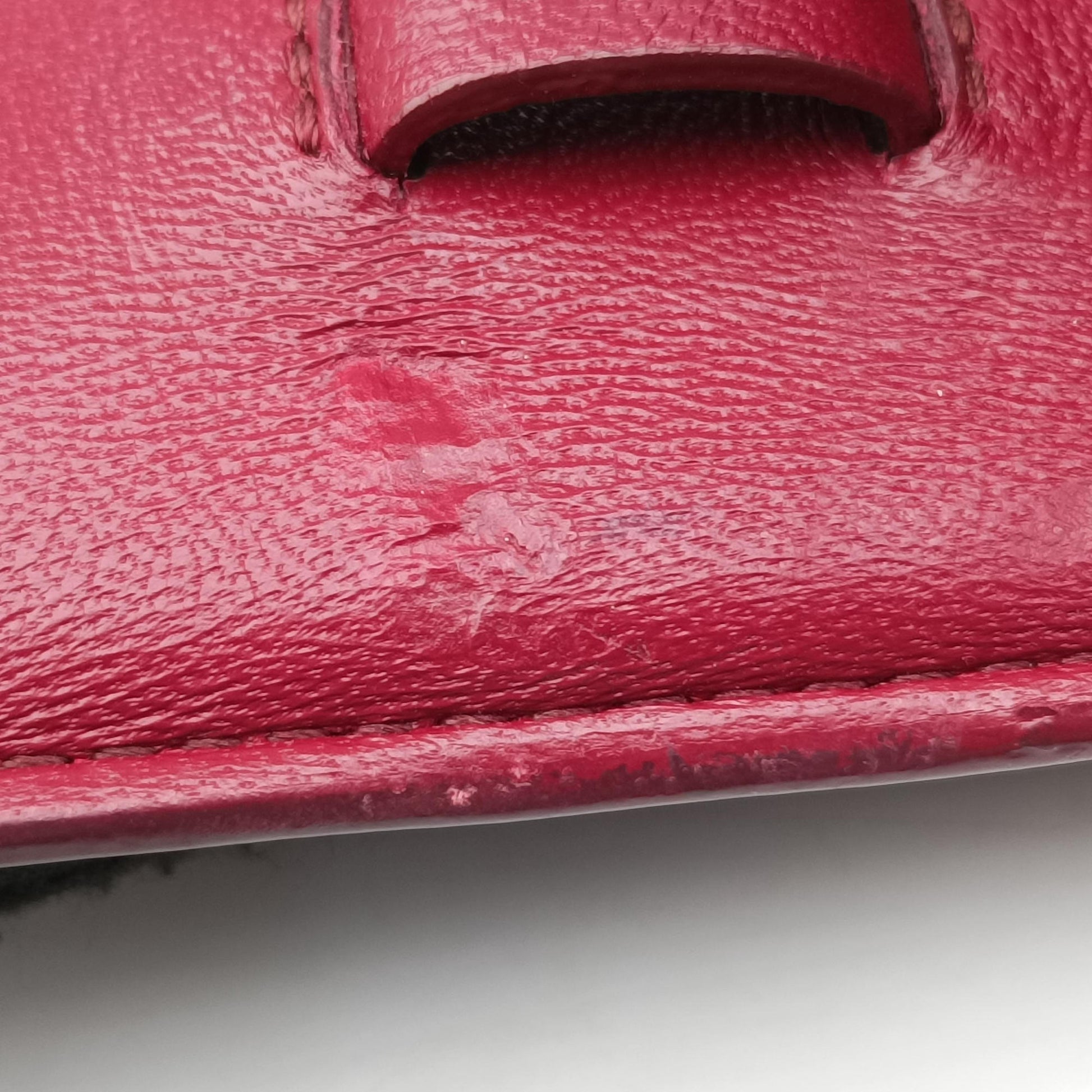 CLASSIC Burgundy Leather F-LA-2127クラシック スモール ワインレッド レザー F-LA-2127