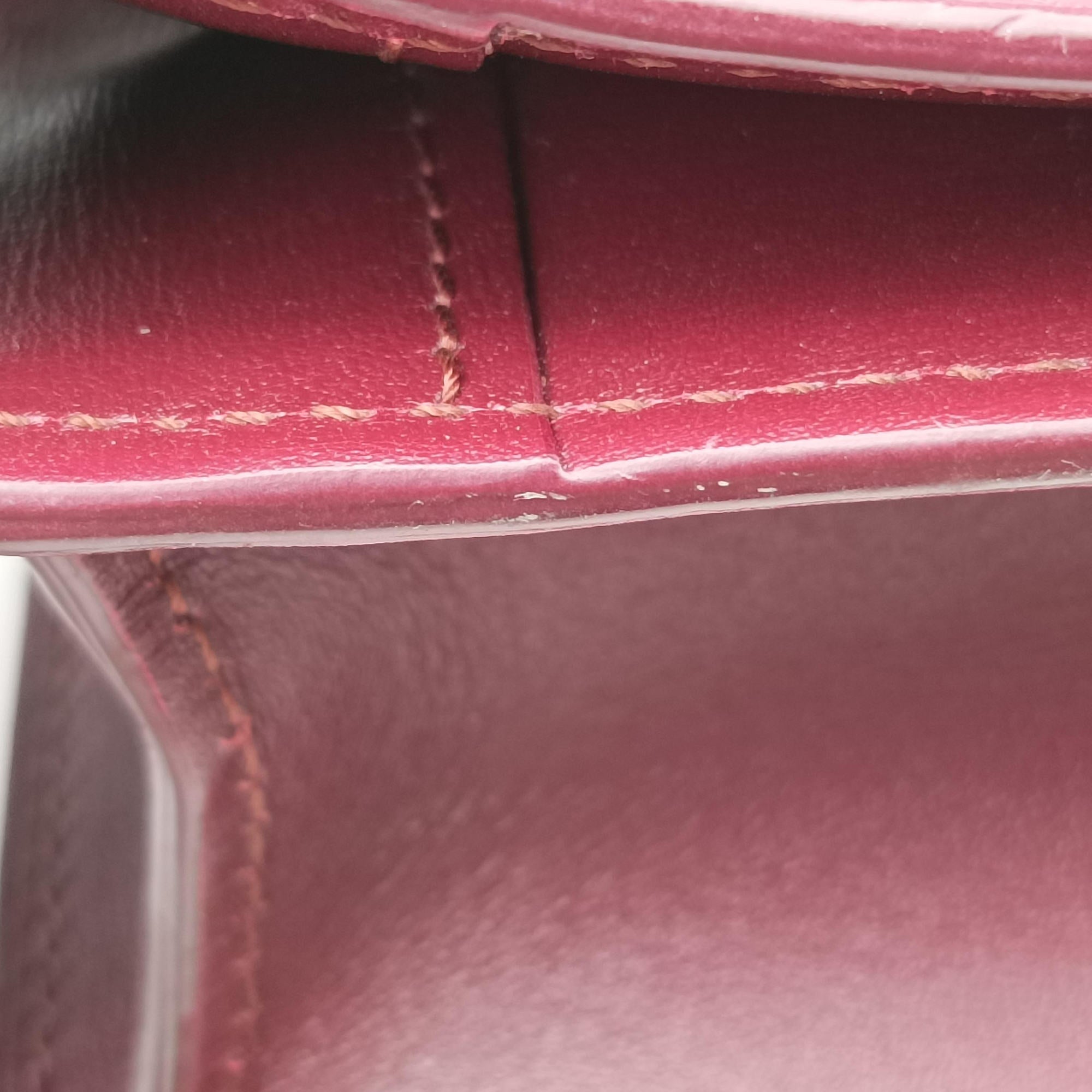 CLASSIC Burgundy Leather F-LA-2127クラシック スモール ワインレッド レザー F-LA-2127