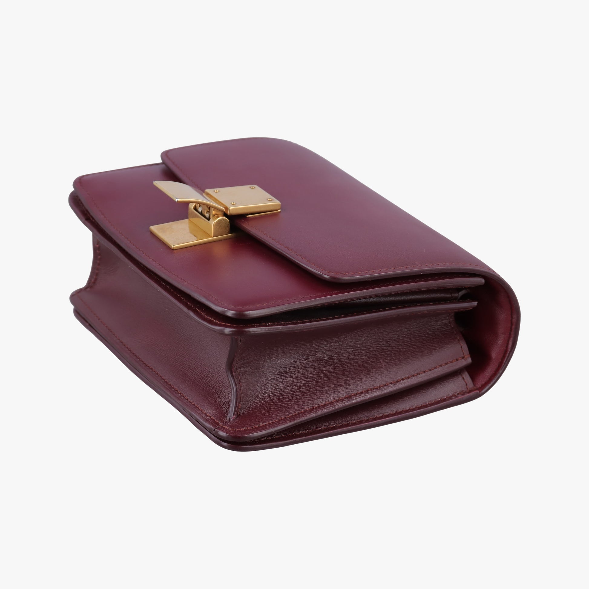 CLASSIC Burgundy Leather F-LA-2127クラシック スモール ワインレッド レザー F-LA-2127