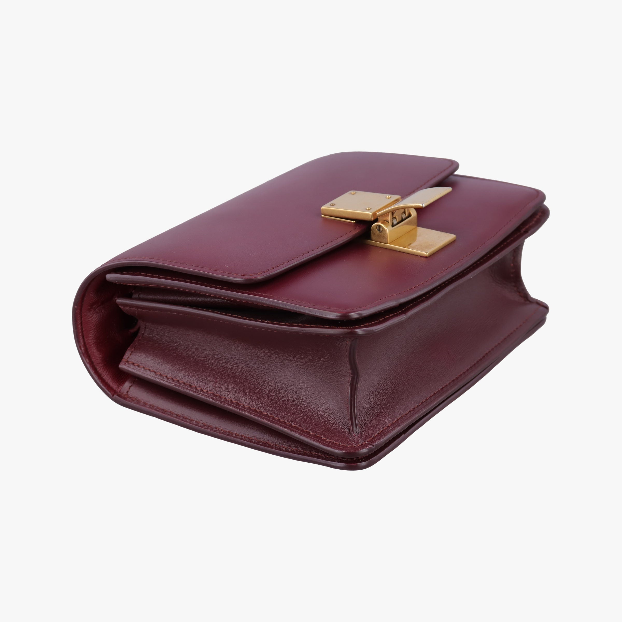 CLASSIC Burgundy Leather F-LA-2127クラシック スモール ワインレッド レザー F-LA-2127