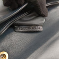 Studded Chain Flap Black Leather BL-H831NAP3スタッズ チェーン フラップ ブラック レザー BL-H831NAP3