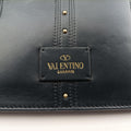 Studded Chain Flap Black Leather BL-H831NAP3スタッズ チェーン フラップ ブラック レザー BL-H831NAP3