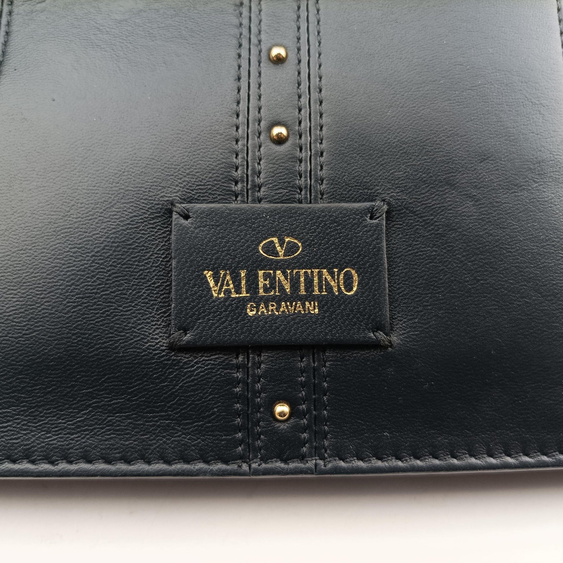Studded Chain Flap Black Leather BL-H831NAP3スタッズ チェーン フラップ ブラック レザー BL-H831NAP3