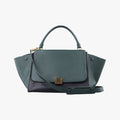 Trapeze Green×Black Leather W-VP-0136 W-MM-0173トラペーズ ミディアム グリーン×ブラック レザー W-VP-0136 W-MM-0173