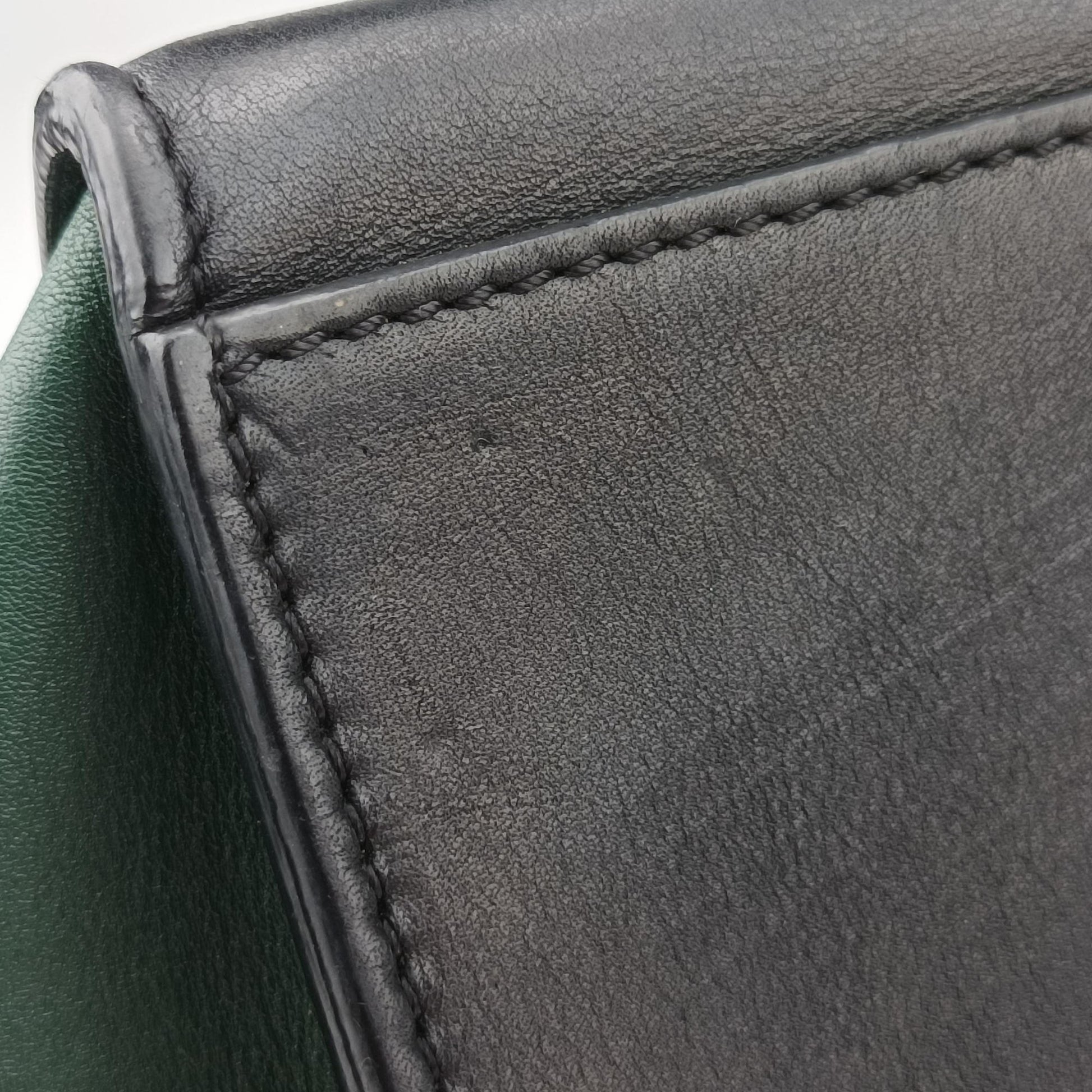 Trapeze Green×Black Leather W-VP-0136 W-MM-0173トラペーズ ミディアム グリーン×ブラック レザー W-VP-0136 W-MM-0173