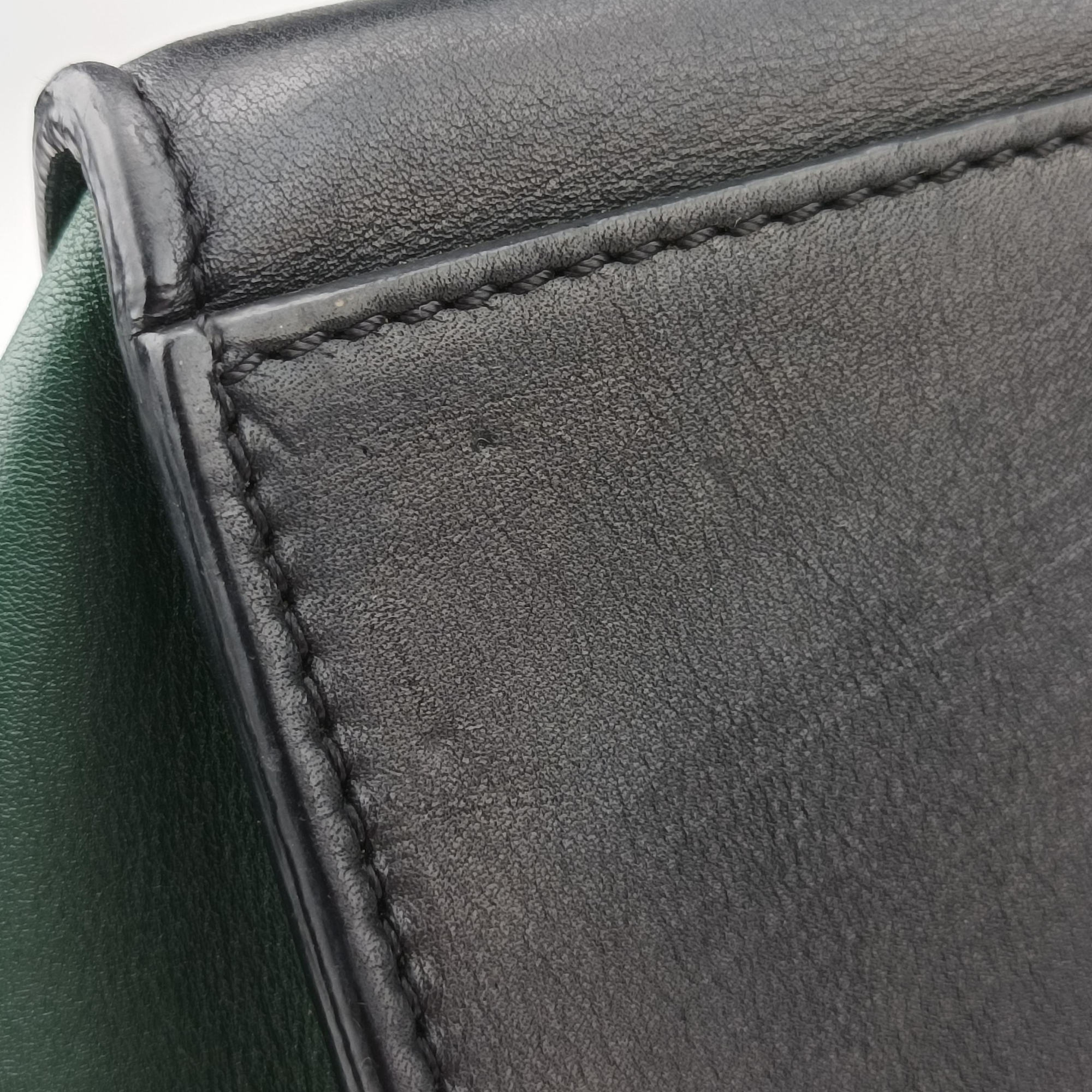 Trapeze Green×Black Leather W-VP-0136 W-MM-0173トラペーズ ミディアム グリーン×ブラック レザー W-VP-0136 W-MM-0173