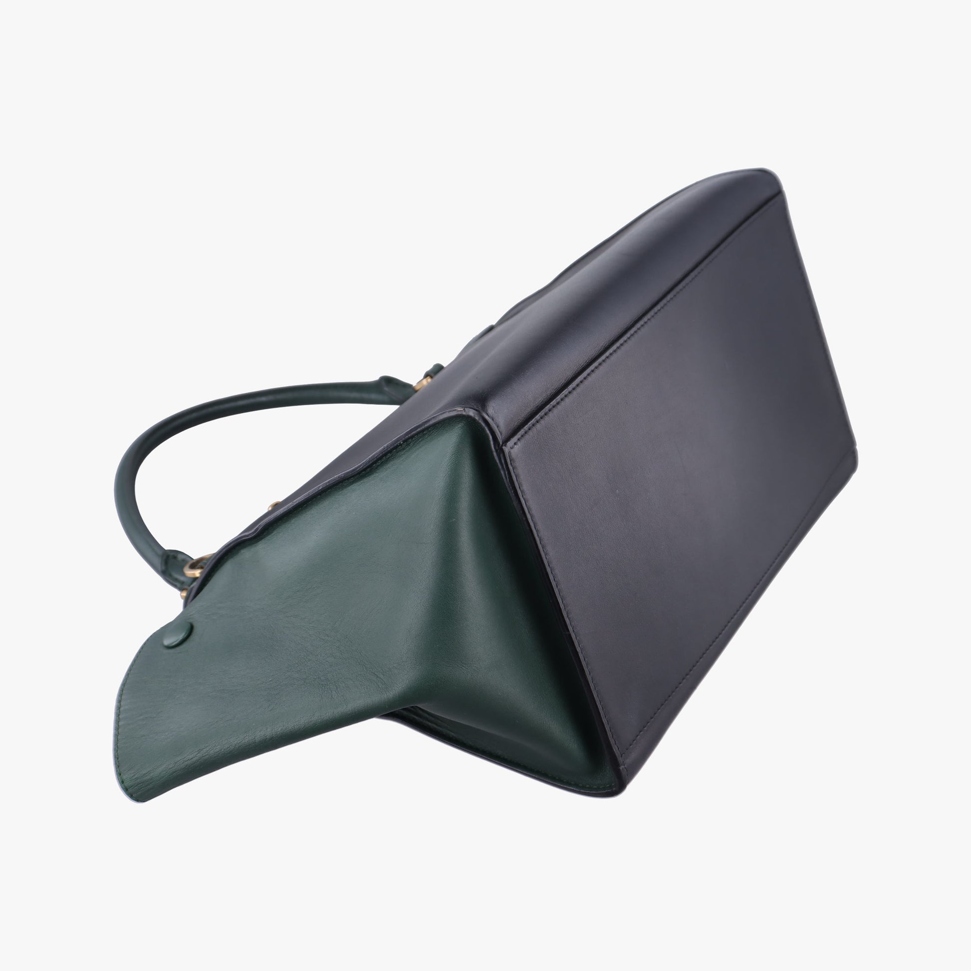 Trapeze Green×Black Leather W-VP-0136 W-MM-0173トラペーズ ミディアム グリーン×ブラック レザー W-VP-0136 W-MM-0173