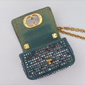 Caro Strass Micro Blue Fabric × Strass 50-MA-0252カロ ストラス刺繍 マイクロ ブルー ファブリック × ストラス 50-MA-0252