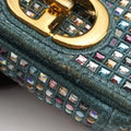 Caro Strass Micro Blue Fabric × Strass 50-MA-0252カロ ストラス刺繍 マイクロ ブルー ファブリック × ストラス 50-MA-0252