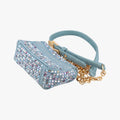 Caro Strass Micro Blue Fabric × Strass 50-MA-0252カロ ストラス刺繍 マイクロ ブルー ファブリック × ストラス 50-MA-0252