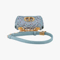 Caro Strass Micro Blue Fabric × Strass 50-MA-0252カロ ストラス刺繍 マイクロ ブルー ファブリック × ストラス 50-MA-0252