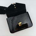 Pre-owned Gucci Sylvie Black Patent 589479 shoulderbag | stylenewstar