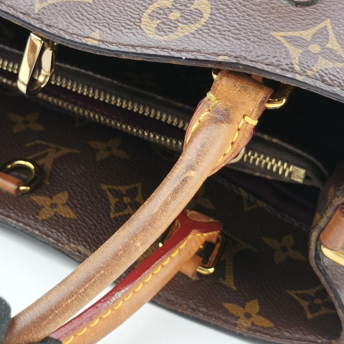 MONTAIGNE MM Brown Monogram Canvas M41056 CA2148モンテーニュMM モノグラム/ブラウン モノグラムキャンバス M41056 CA2148