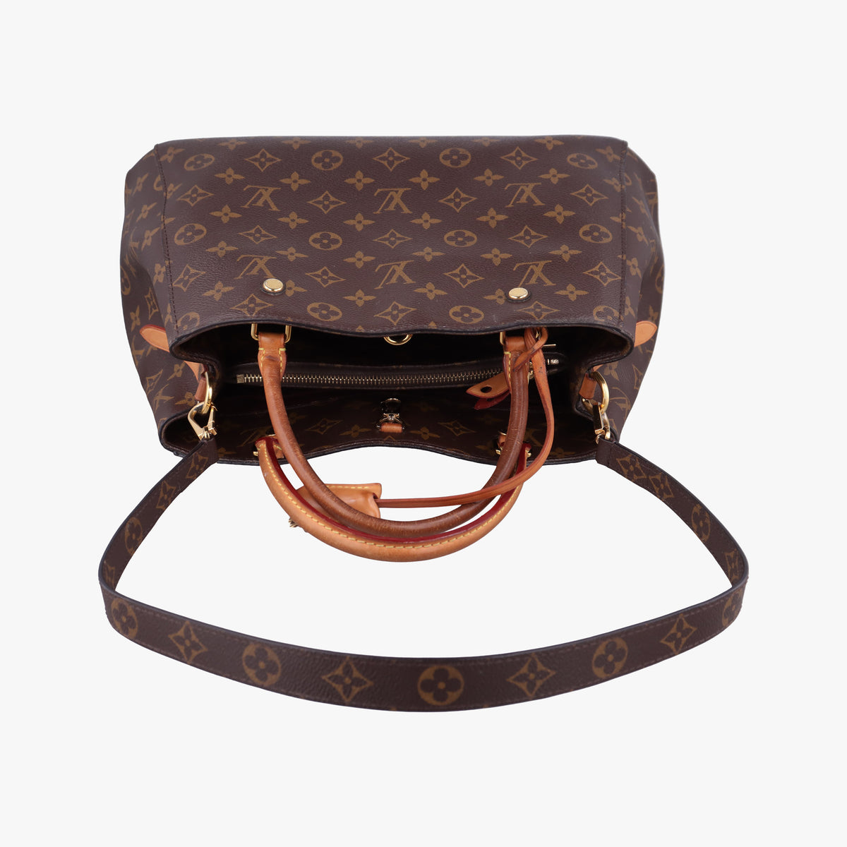 MONTAIGNE MM Brown Monogram Canvas M41056 CA2148モンテーニュMM モノグラム/ブラウン モノグラムキャンバス M41056 CA2148