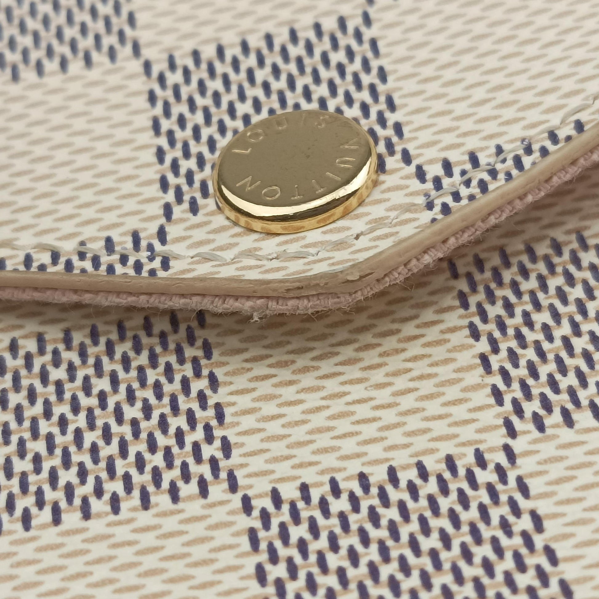 Pochette Felicie Azur Damier Canvas N63106 FH4270 IC Chipポシェットフェリシー アズール ダミエキャンバス N63106 FH4270 ICチップ