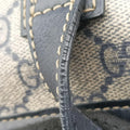 MicroGuccissima Navy PVC coated canvas 211137 H011865593マイクログッチシマ ブルーブラック PVCコーティングキャンバス 211137 H011865593