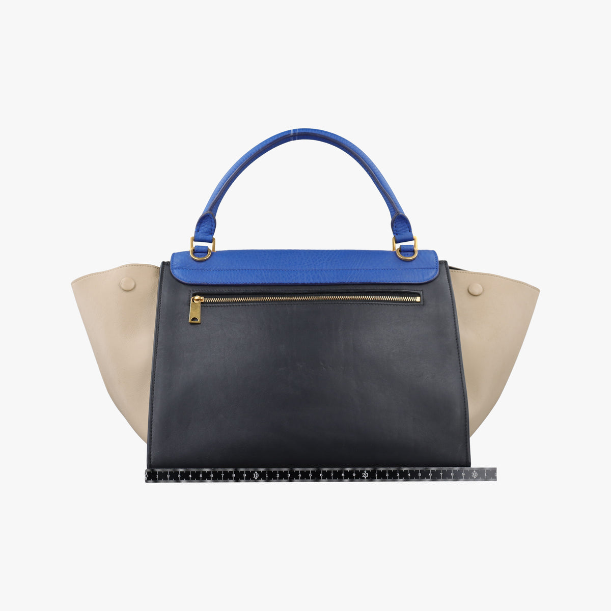 Trapèze Beige×blue×black Leather S-AT-4114 S-CU-5104トラペーズ ベージ×ブルー×ブラック レザー S-AT-4114 S-CU-5104