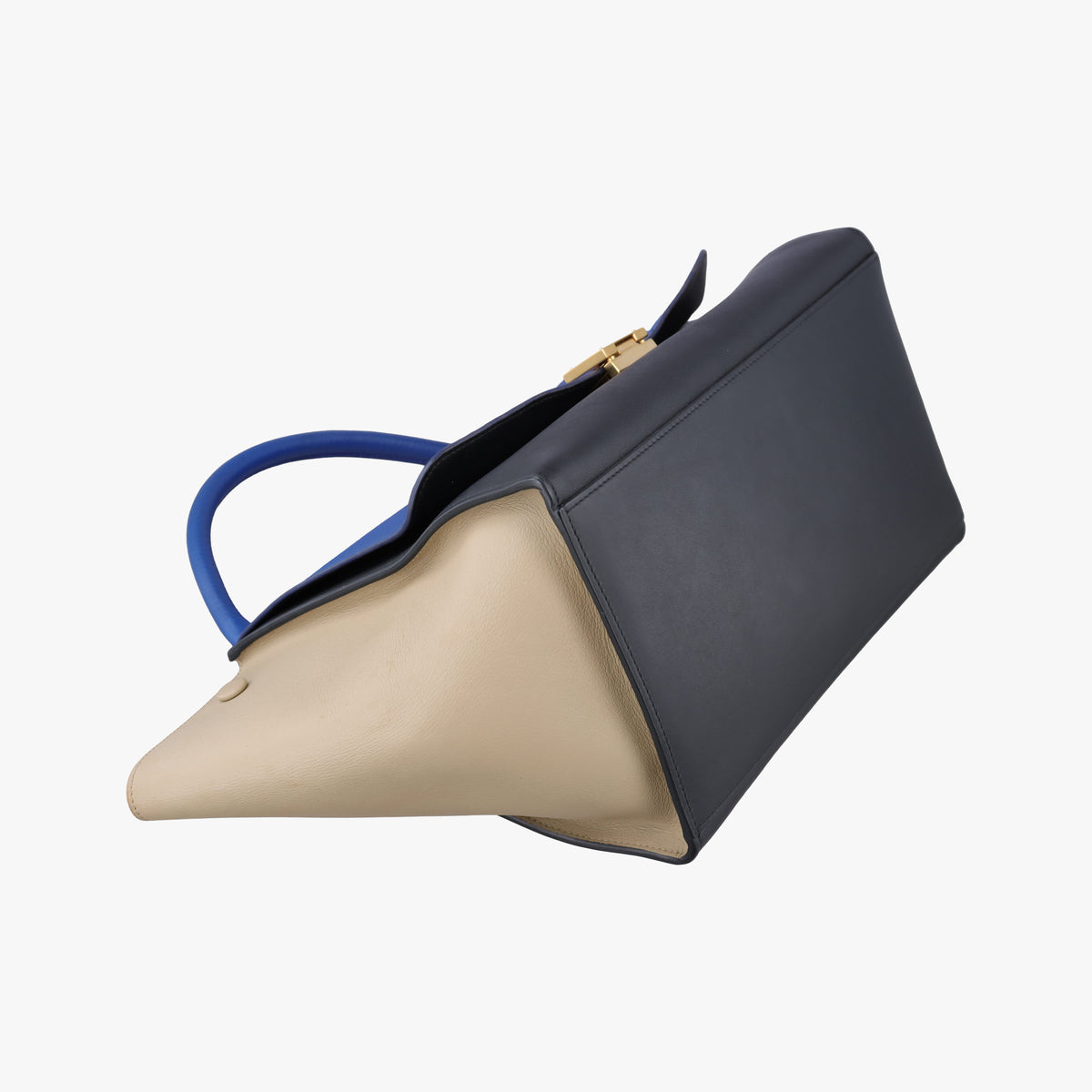 Trapèze Beige×blue×black Leather S-AT-4114 S-CU-5104トラペーズ ベージ×ブルー×ブラック レザー S-AT-4114 S-CU-5104