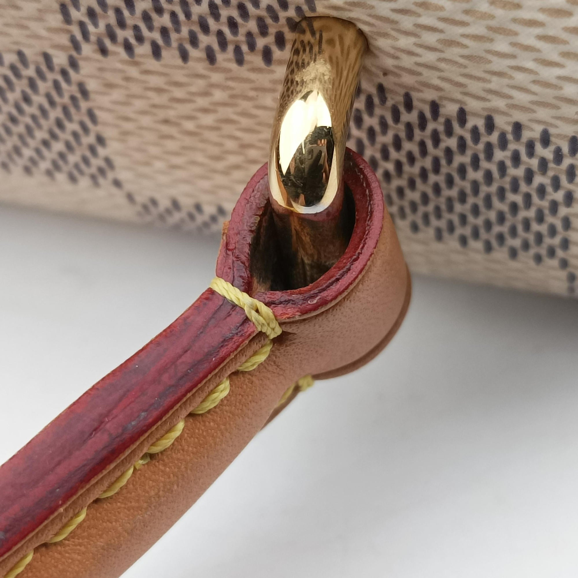 Secondhand Louis Vuitton CROISETTE Azur Damier Canvas N41581 shoulderbag | stylenewstar