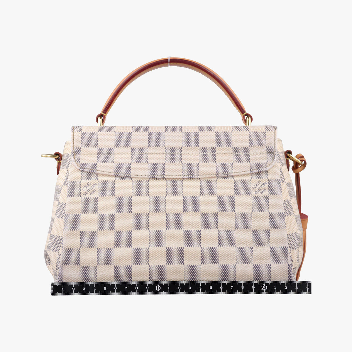 Secondhand Louis Vuitton CROISETTE Azur Damier Canvas N41581 shoulderbag | stylenewstar