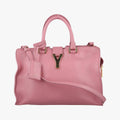 Pre-owned Yves Saint Laurent Y Ligne Petit Cabas Pink Leather 311210 shoulderbag | stylenewstar