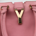 Pre-owned Yves Saint Laurent Y Ligne Petit Cabas Pink Leather 311210 shoulderbag | stylenewstar