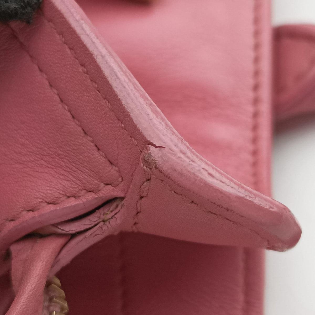 Pre-owned Yves Saint Laurent Y Ligne Petit Cabas Pink Leather 311210 shoulderbag | stylenewstar
