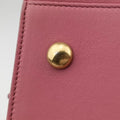 Pre-owned Yves Saint Laurent Y Ligne Petit Cabas Pink Leather 311210 shoulderbag | stylenewstar