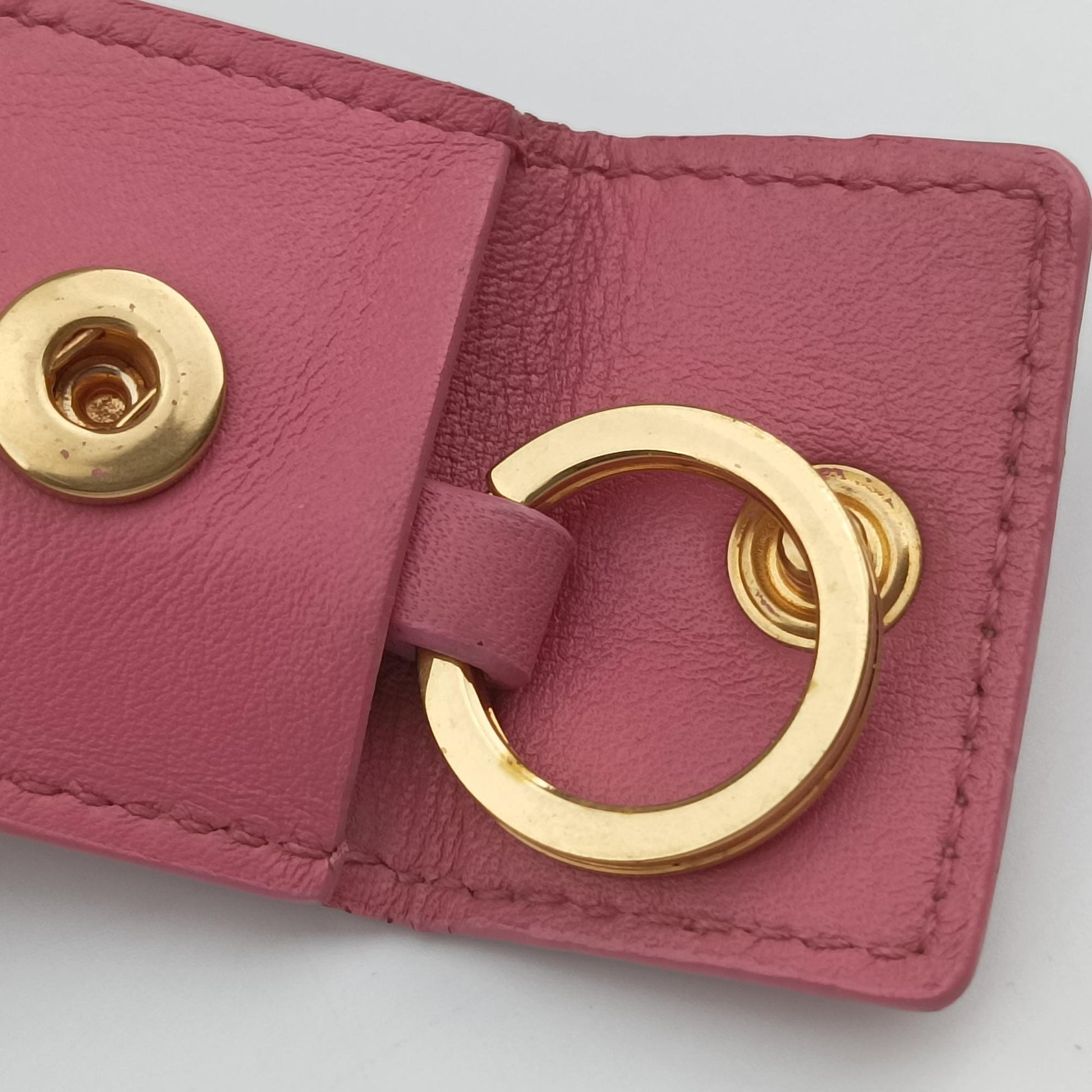 Pre-owned Yves Saint Laurent Y Ligne Petit Cabas Pink Leather 311210 shoulderbag | stylenewstar