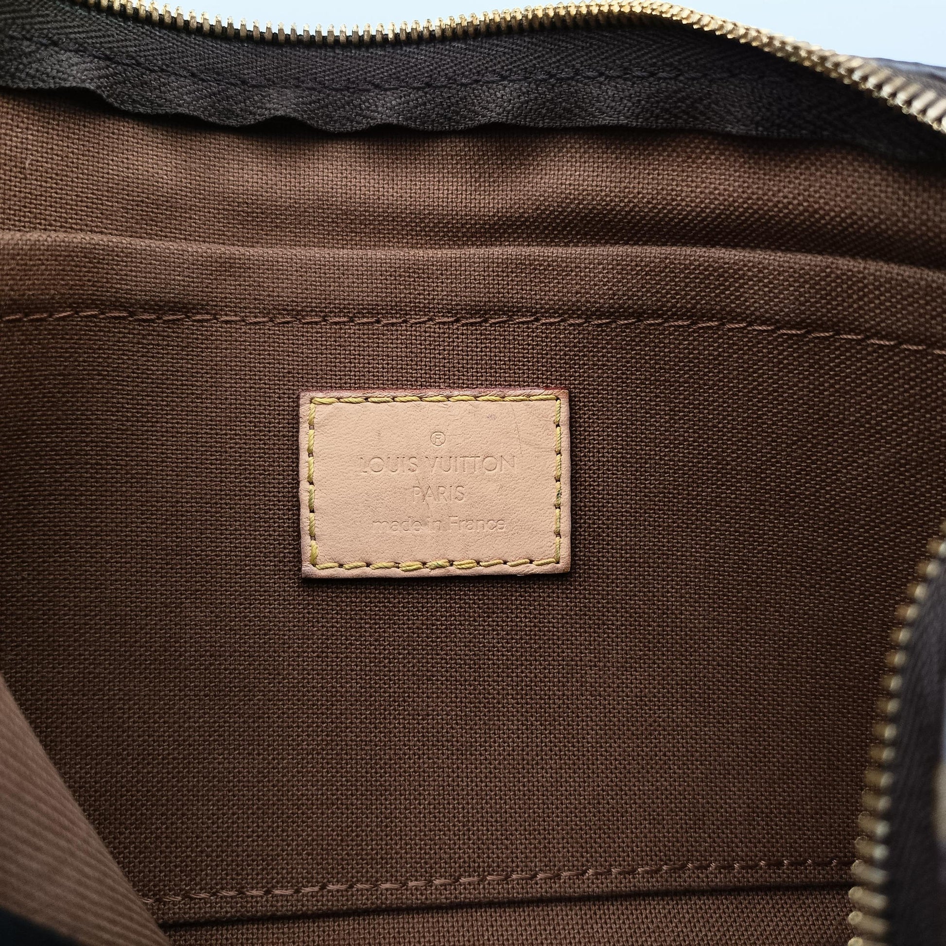 MULTI POCHETTE ACCESSOIRES MARRON×Khaki Monogram Canvas M44840 IC Chipミュルティポシェットアクセソワール マロン×カーキ モノグラムキャンバス M44840 ICチップ