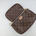 MULTI POCHETTE ACCESSOIRES MARRON×Khaki Monogram Canvas M44840 IC Chipミュルティポシェットアクセソワール マロン×カーキ モノグラムキャンバス M44840 ICチップ